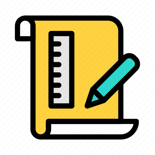 Geometry, education, mathematics, document, school icon - Download on Iconfinder