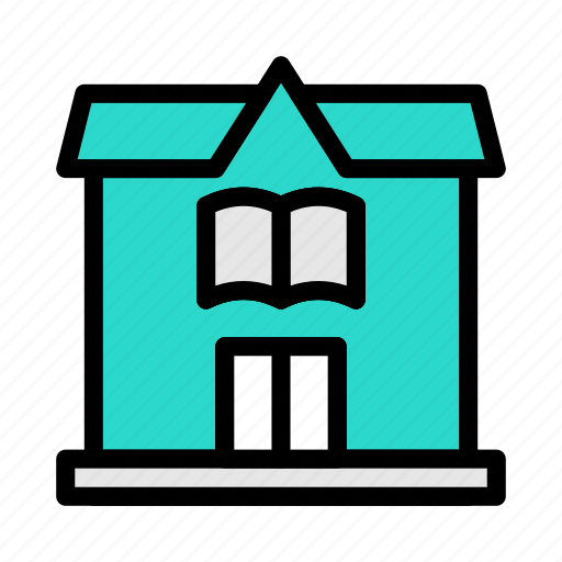 School, college, university, building, academy icon - Download on Iconfinder