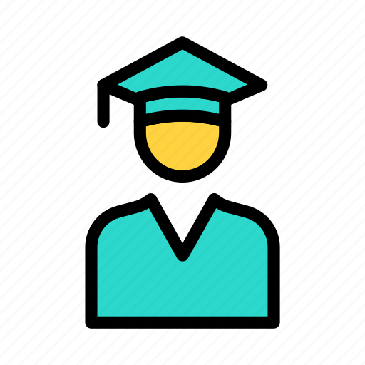 Student, graduation, university, school, avatar icon - Download on Iconfinder