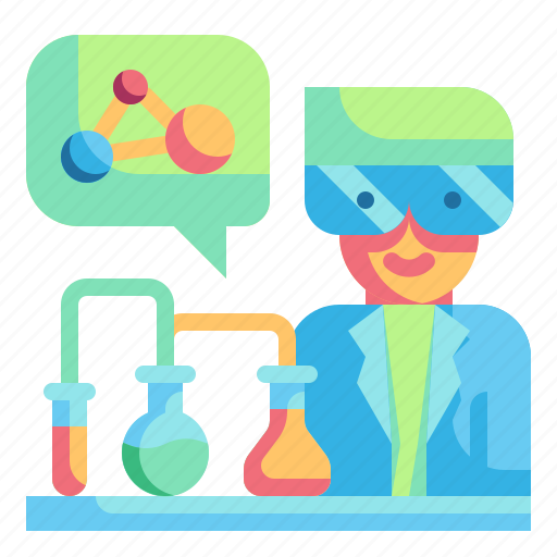 Chemistry, education, laboratory, research, scientist icon - Download on Iconfinder