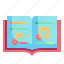 book, education, music, song, voice 