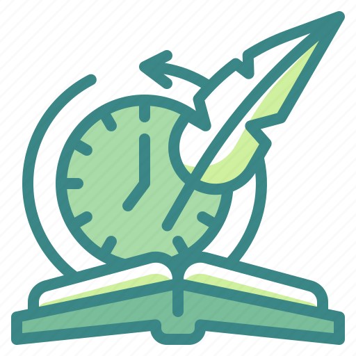 Book, history, paper, past, time icon - Download on Iconfinder