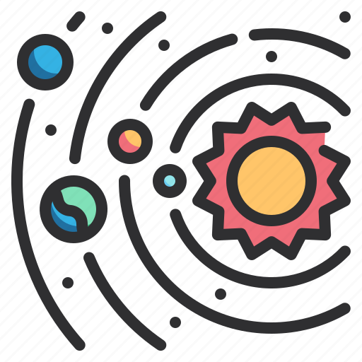 Astronomy, galaxy, physics, space, sun icon - Download on Iconfinder