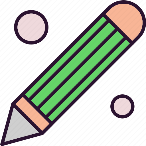 Education, line, pencil, ruler, school, write icon - Download on Iconfinder