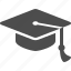 college, education, graduate, graduation cap, hat, school, university 