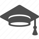 college, education, graduate, graduation cap, graduation hat, high school, university 