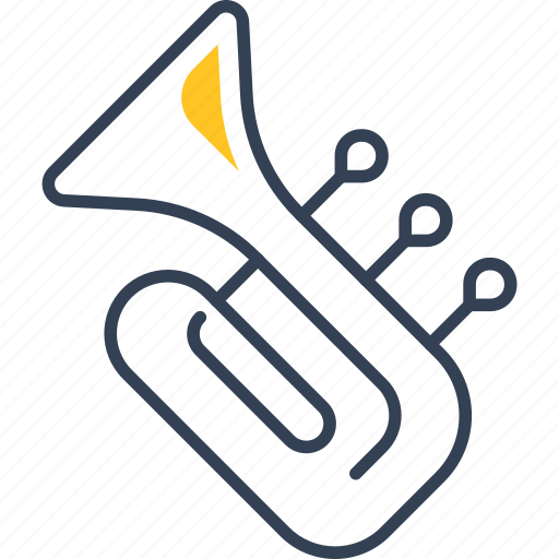 Instrument, music, trumpet, uneversity icon - Download on Iconfinder