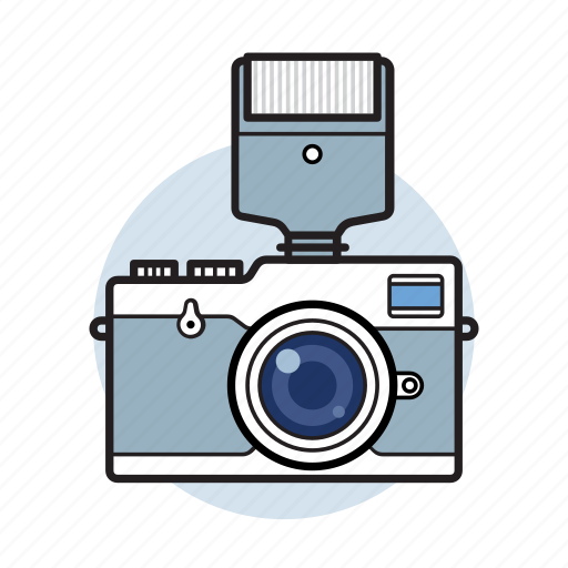 Camera, flash, photo, photographer, photography, retro icon - Download on Iconfinder