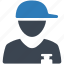 uniform, person, avatar, user, worker 