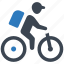 courier, delivery, cyclist, bike, express 