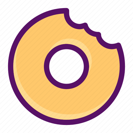 Bite, dessert, donut, eat, food icon - Download on Iconfinder
