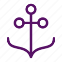 anchor, ocean, sea, ship, travel
