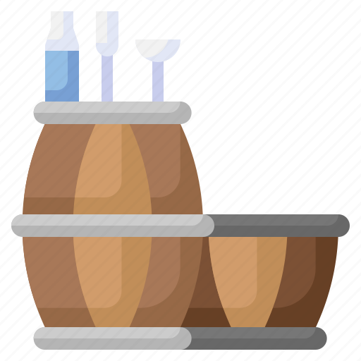 Barrel, food, restaurant, recycling, table icon - Download on Iconfinder