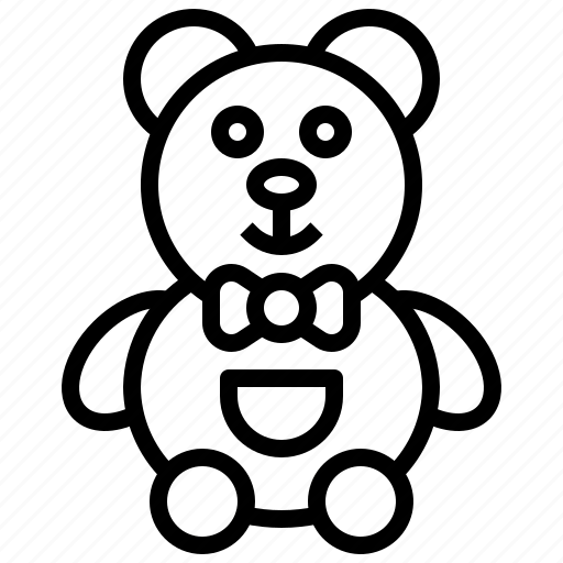 Teddy, bear, kid, baby, diy, recycling icon - Download on Iconfinder