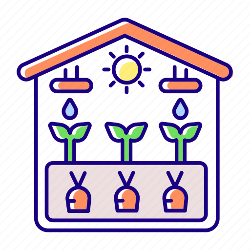 Greenhouse, urban agriculture, gardening, growth icon - Download on Iconfinder