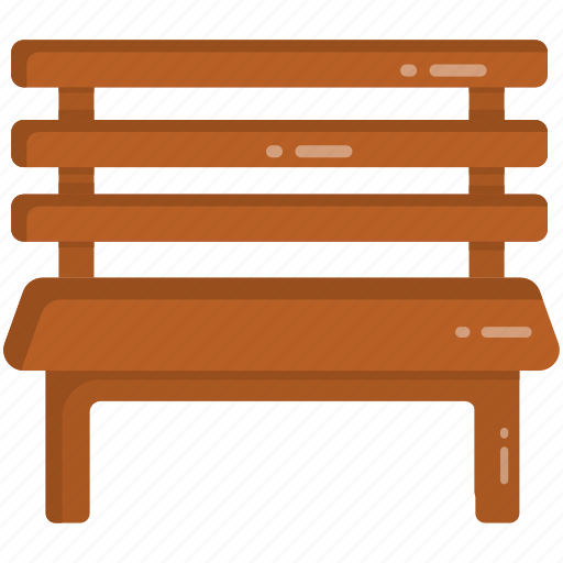 Seat, bench, pew, wooden bench, furniture icon - Download on Iconfinder
