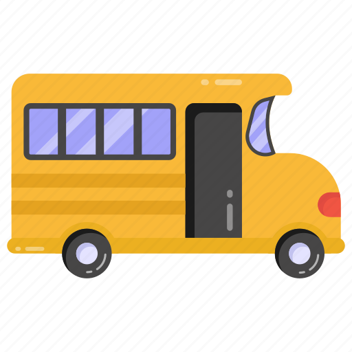School bus, school van, autobus, motorbus, vehicle icon - Download on Iconfinder