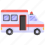 emergency van, ambulance, hospital van, hospital transport, hospital vehicle 