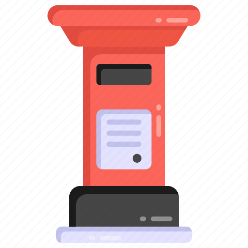 Mailbox, letterbox, postal, mail slot, postbox icon - Download on Iconfinder