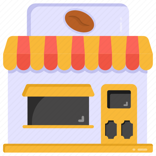 Cafe, coffee shop, caffeine shop, beverage shop, cafe building icon - Download on Iconfinder