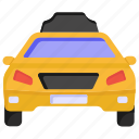 cab, taxi, taxicab, vehicle, transport