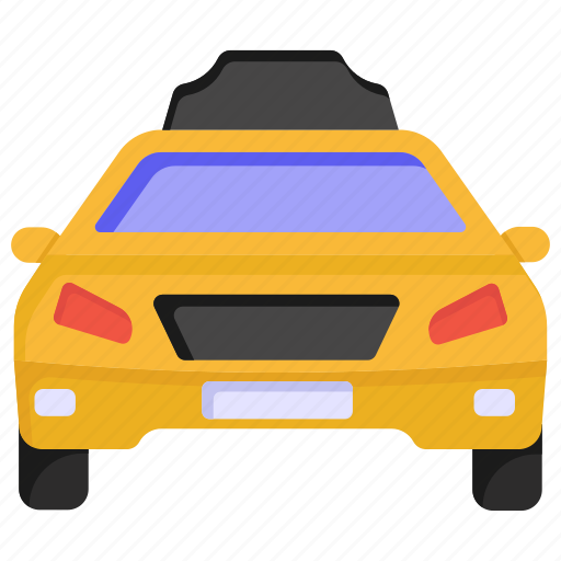 Cab, taxi, taxicab, vehicle, transport icon - Download on Iconfinder