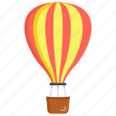 hot air balloon, air balloon, aerostat, ballooning, parachute 