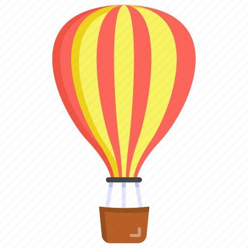 Hot air balloon, air balloon, aerostat, ballooning, parachute icon - Download on Iconfinder