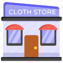 store, cloth shop, cloth store, outlet, apparel shop