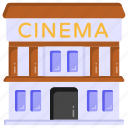 cinema building, theater building, cinema, architecture, structure 