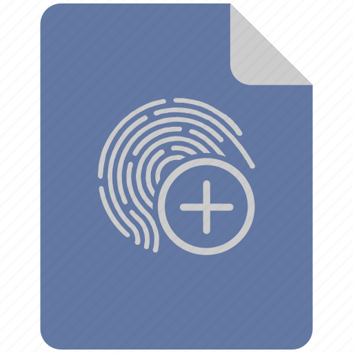 Access, add, biometry, dactyl, data, finger, ok icon - Download on Iconfinder