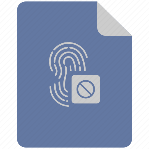 Access, biometry, dactyl, data, finger icon - Download on Iconfinder