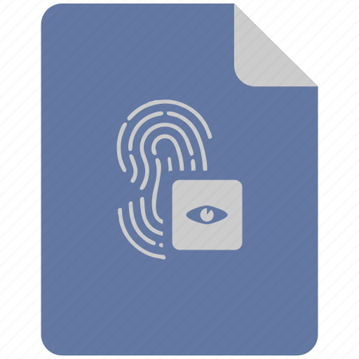 Access, biometry, dactyl, eye, finger icon - Download on Iconfinder