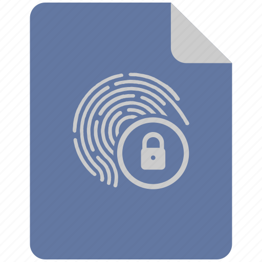 Biometry, dactyl, finger, lock icon - Download on Iconfinder