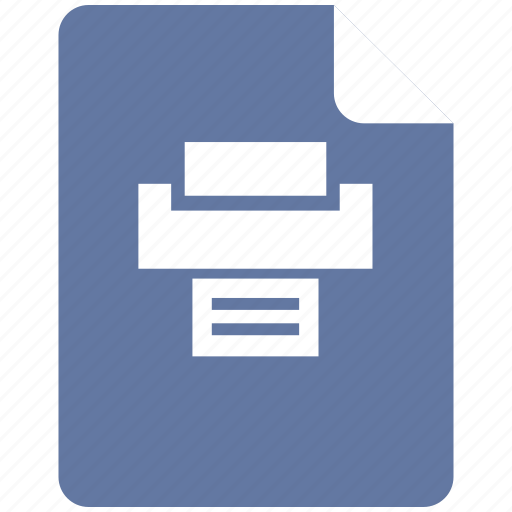 Document, file, print, printer, text icon - Download on Iconfinder