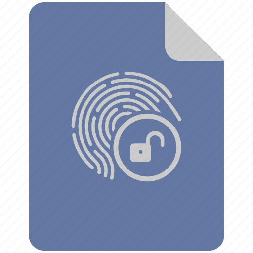 Access, biometry, dactyl, data, finger, unlock icon - Download on Iconfinder