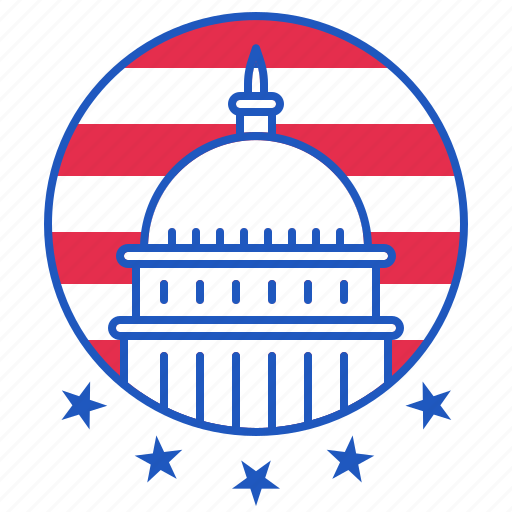 Election, us, badge, congress icon - Download on Iconfinder