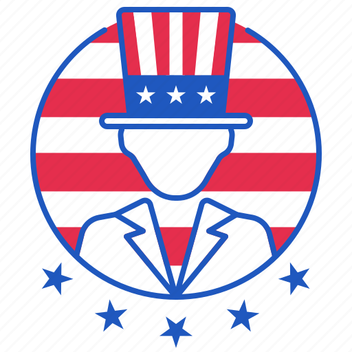 Uncle, election, sam, us, president, hat, vote icon - Download on Iconfinder
