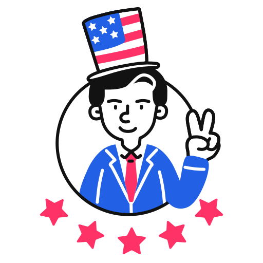 Election, winner, man, usa illustration - Free download