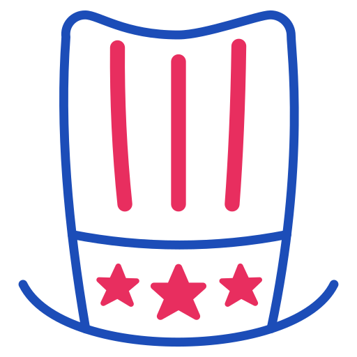 Uncle, sam, hat icon - Free download on Iconfinder