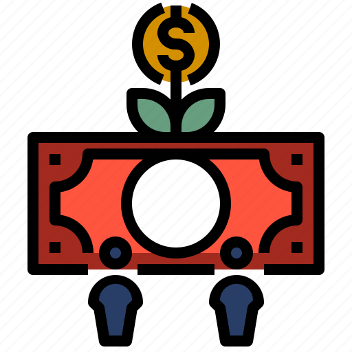 Profit, interest, rate, bank, policy, invest, money icon - Download on Iconfinder