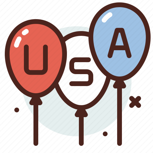 Balloons, america, patriotism, culture icon - Download on Iconfinder