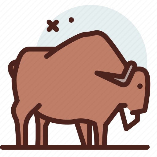 Bison, america, patriotism, culture icon - Download on Iconfinder