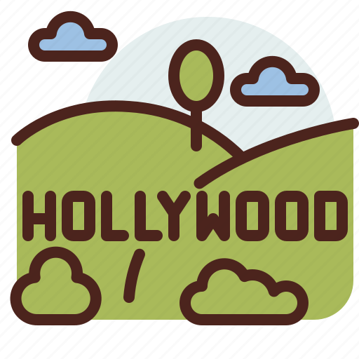 Hollywood, america, patriotism, culture icon - Download on Iconfinder