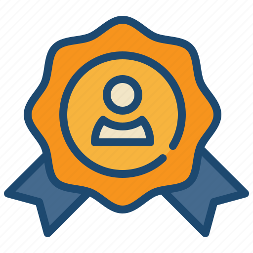 Badge, reward, usericon, account, personal icon - Download on Iconfinder