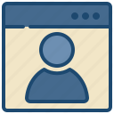 web, page, profile, avatar, usericon