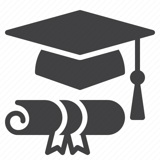 Diploma, education, graduation, hat icon - Download on Iconfinder