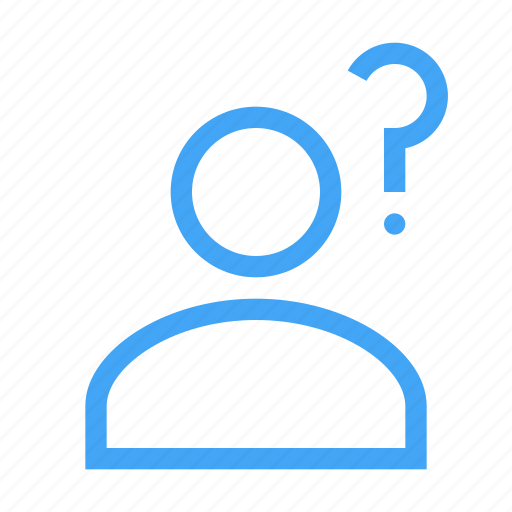 Avatar, business, help, human, male, man, question icon - Download on Iconfinder