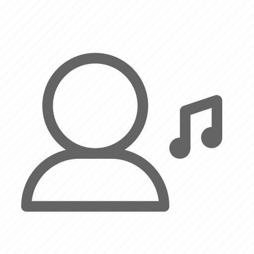 Listening, music, user, friend icon - Download on Iconfinder