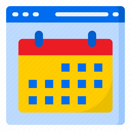 Browser, calendar, design, webpage, website icon - Download on Iconfinder